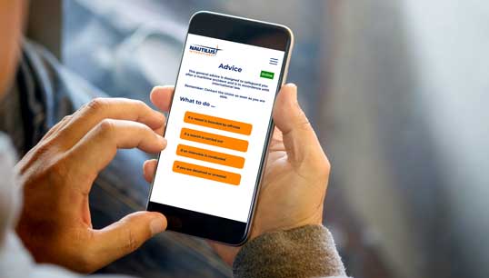 Um die Fair Treatment-App der Union herunterzuladen, die für Androiden- oder Apfeltelefone verfügbar ist, sollten Nautilus-Mitglieder die Website der Gewerkschaften besuchen. Image:Um die Fair Treatment-App der Union herunterzuladen, die für Androiden- oder Apfeltelefone verfügbar ist, sollten Nautilus-Mitglieder die Website der Gewerkschaften besuchen.
