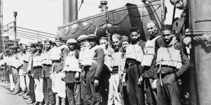 Mark Dickinson: 'People of all races have for centuries worked together effectively onboard ship as professionals, but there's still a long way to go in eliminating racism.' Pictured are the crew of British India Line's SS Chyebassa in 1917. Image: IWM Image:Mark Dickinson: 'People of all races have for centuries worked together effectively onboard ship as professionals, but there's still a long way to go in eliminating racism.' Pictured are the crew of British India Line's SS Chyebassa in 1917. Image: IWM
