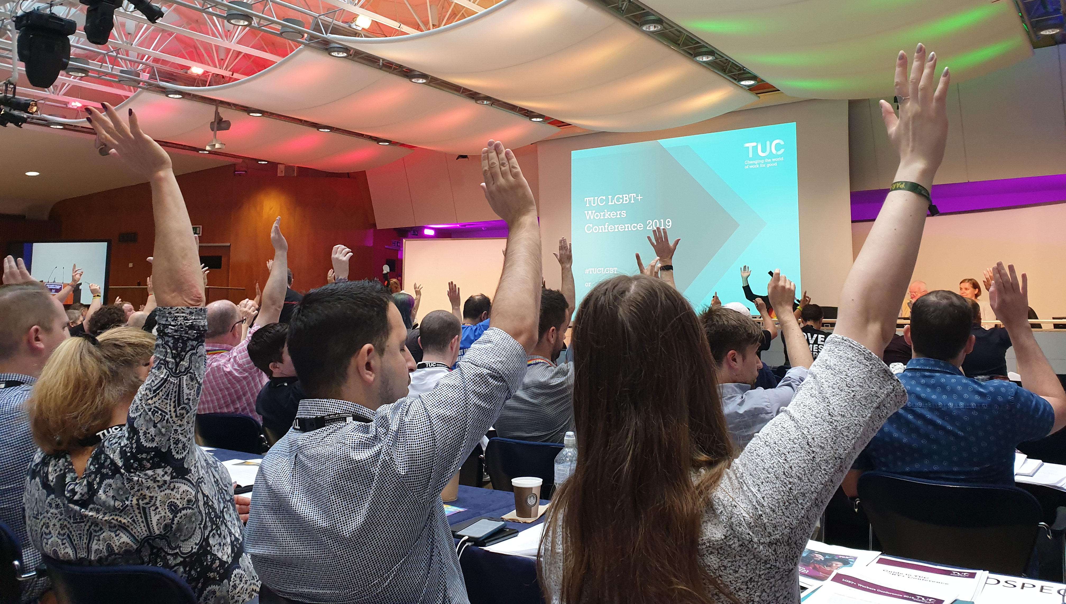 Nautilus was present at the TUC's LGBT+ conference for the first time Image:Nautilus was present at the TUC's LGBT+ conference for the first time