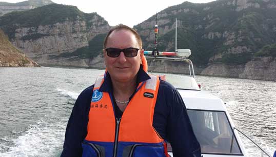 Captain David L Watkins, who works at Befrienders Worldwide, an organisation which runs a volunteer helpline to prevent suicide. Image:Captain David L Watkins, who works at Befrienders Worldwide, an organisation which runs a volunteer helpline to prevent suicide.