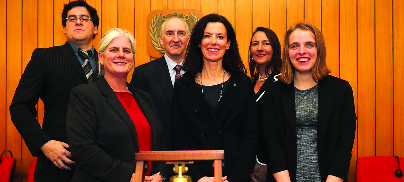 Members of the Solent University research team responsible for the Effective Crew study – left to right: Richard Neale; Nikkie Butt; Chris Wincott; Dr Kate Pike; Karen Passman; and Emma Broadhurst Image:Members of the Solent University research team responsible for the Effective Crew study – left to right: Richard Neale; Nikkie Butt; Chris Wincott; Dr Kate Pike; Karen Passman; and Emma Broadhurst