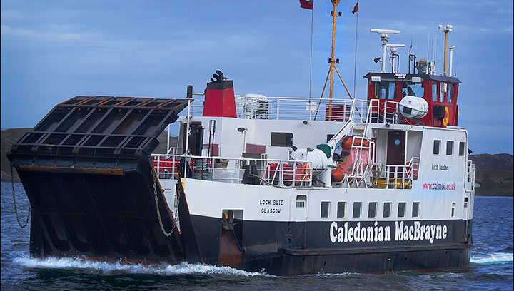 CalMac ferry MV Loch Buie. Image: Wikimedia Commons Image:CalMac ferry MV Loch Buie. Image: Wikimedia Commons
