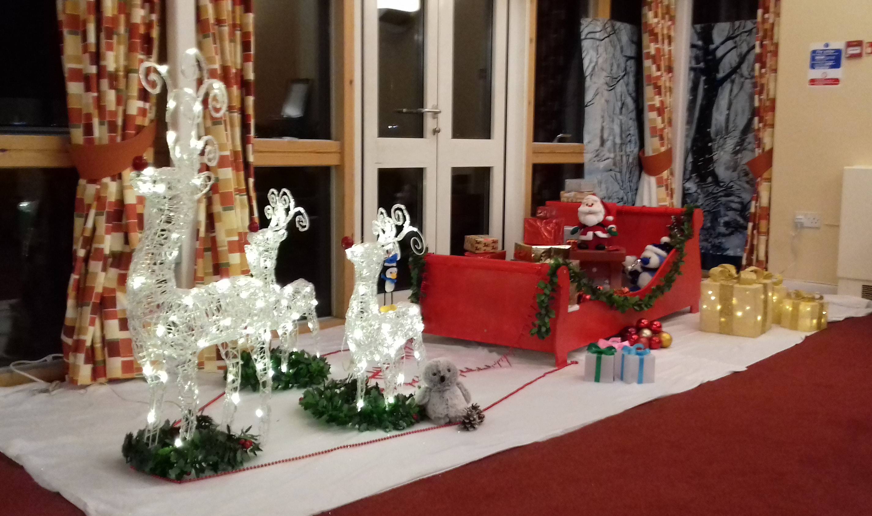 Mariners' Park's new sleigh donated by a carer. Image:Mariners' Park's new sleigh donated by a carer.